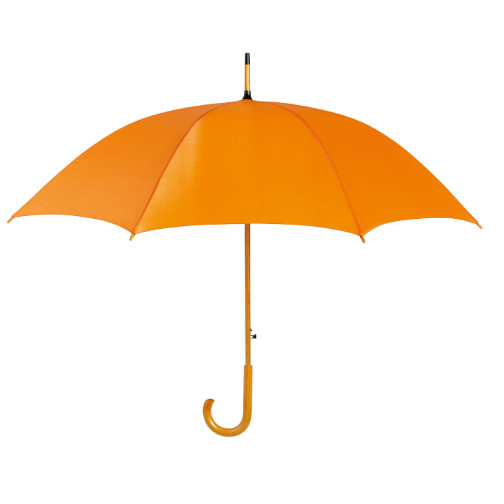 Umbrella with Wooden Handle | 9 Colours