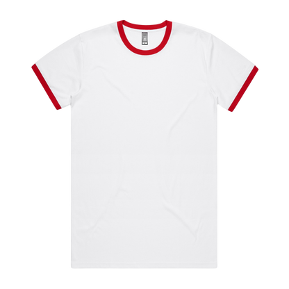 T-Shirt with Contrast Colour Trim | 3 Colours