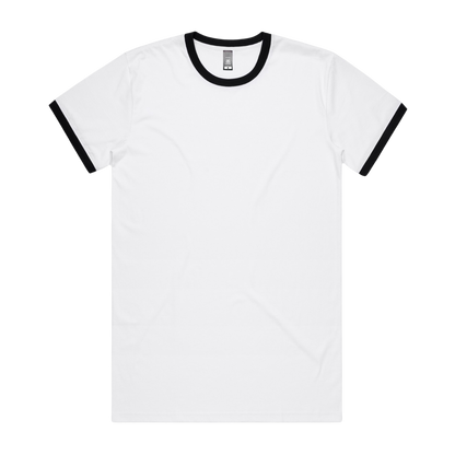 T-Shirt with Contrast Colour Trim | 3 Colours