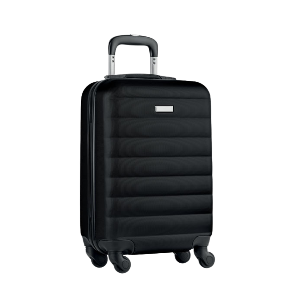Custom Branded Hard Shell Suitcase 4 Colours Brand Stamp