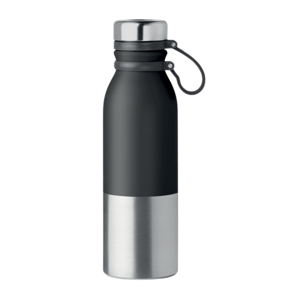 Powder Coated Flask with Silicone Grip | 4 Colours
