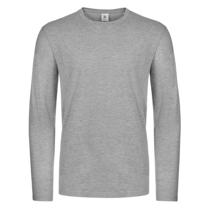 Classic Fit Cotton Long Sleeve T-Shirt | 4 Colours