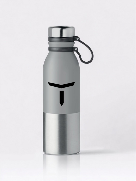 Powder Coated Flask with Silicone Grip | 4 Colours