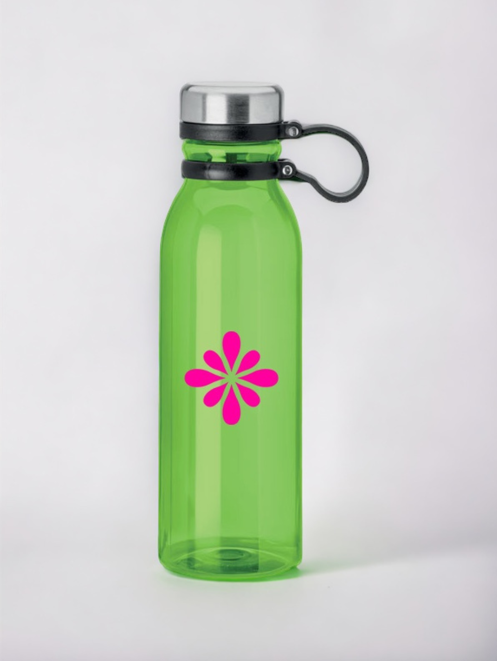 Drinking Bottle with Stainless Steel Lid | 7 Colours