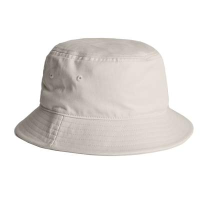 Custom Bucket Hat - Add your logo - white cotton 