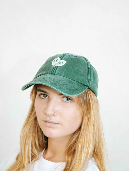 Vintage cotton cap made for Deliciously Ella by Brand Stamp 