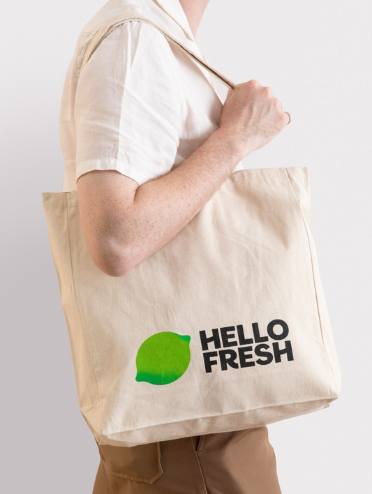 Custom Branded Tote Bags Brand Stamp