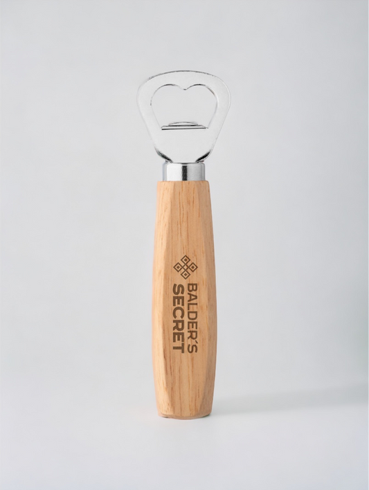 Bottle Opener with Wooden Handle